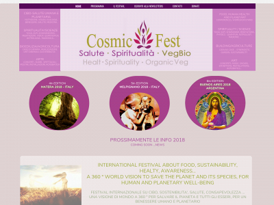 cosmicveganfest.it snapshot