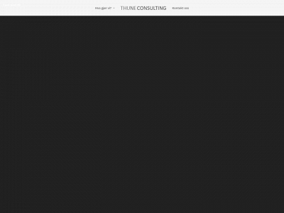 thuneconsulting.no snapshot