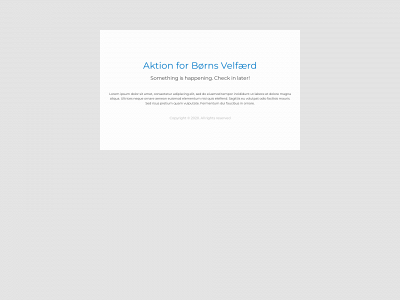 aktionbørnsvelfærd.dk snapshot