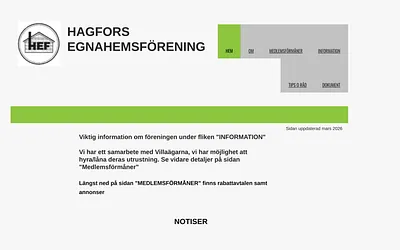 hagforsegnahemsforening.se snapshot
