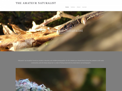 theamateurnaturalist.weebly.com snapshot