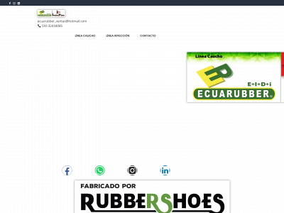 ecuarubber.com snapshot