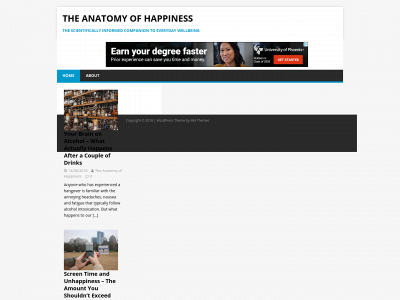 theanatomyofhappiness.net snapshot