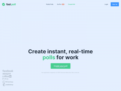 fast-poll.com snapshot