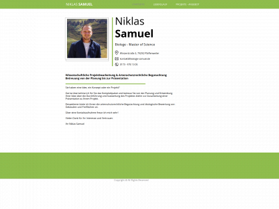 biologe-samuel.de snapshot