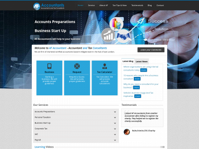 afaccountants.com snapshot