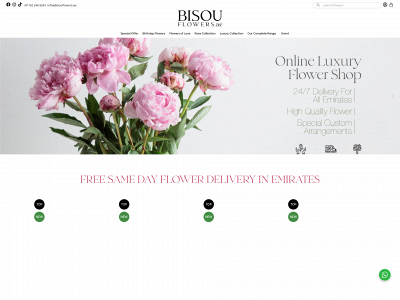 bisouflowers.ae snapshot