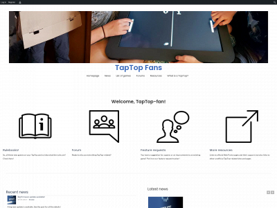 taptopfans.nl snapshot