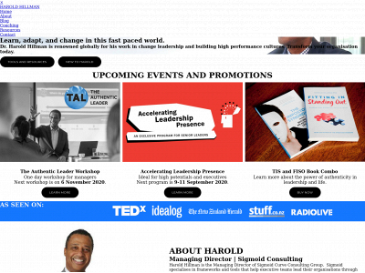 www.drharoldhillman.com snapshot