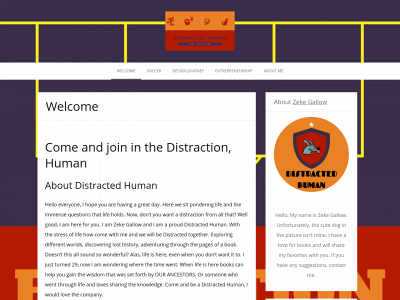 thedistractedhuman.com snapshot