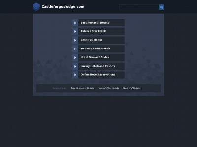 castleferguslodge.com snapshot