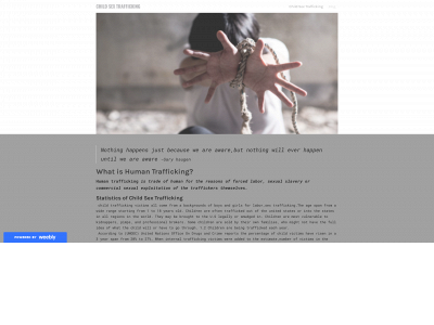 stopchildprositution.weebly.com snapshot