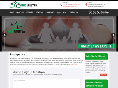 www.paklawyer.com snapshot