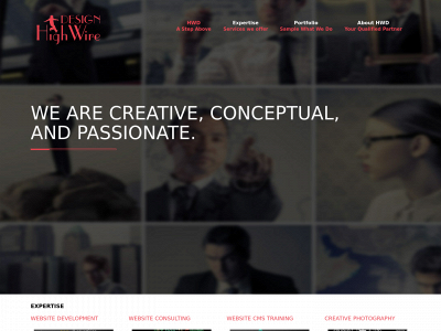 highwire-design.com snapshot