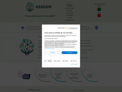 aradom.re snapshot