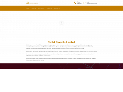 tech4projects.co.uk snapshot