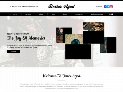 betteraged.com snapshot