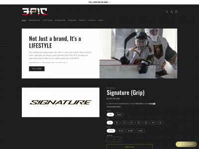 www.epichockey.com snapshot
