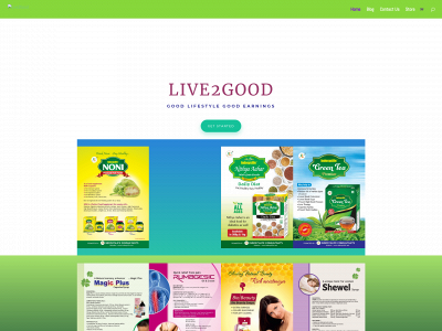 live2good.com snapshot