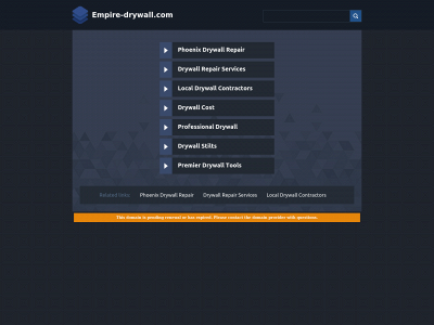 empire-drywall.com snapshot