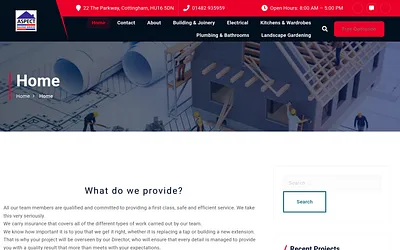 aspectbuildingservicesltd.com snapshot