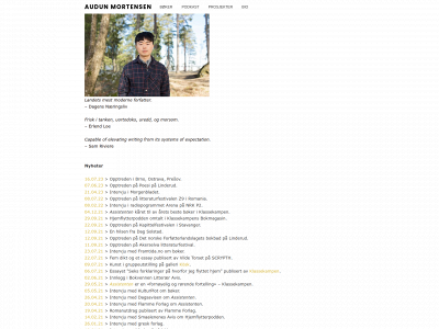 audunmortensen.com snapshot