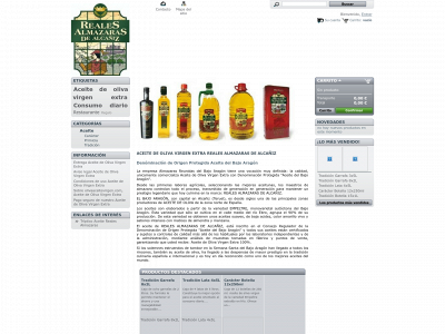 olivaaceitevirgen.com snapshot