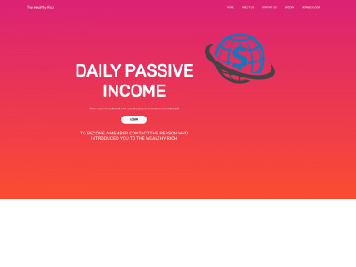thewealthyrich.com snapshot