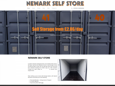 newarkselfstore.co.uk snapshot