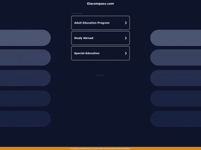 elacompass.com snapshot