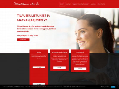 tilausliikenneare.fi snapshot