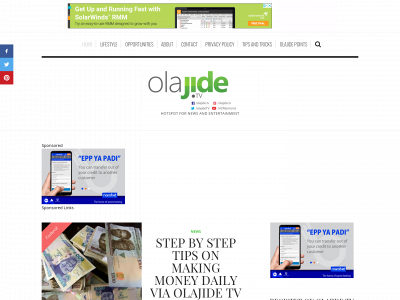olajide.tv snapshot