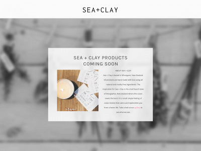 www.seaandclay.com snapshot