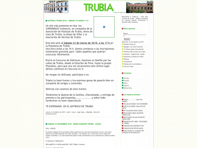 trubia.es snapshot