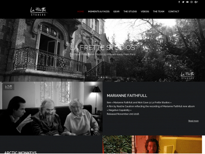 lafrettestudios.com snapshot