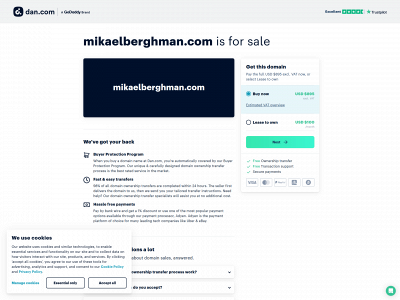 mikaelberghman.com snapshot