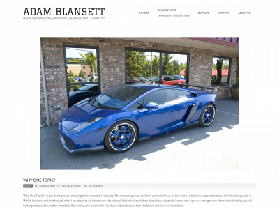 adamblansett.com snapshot