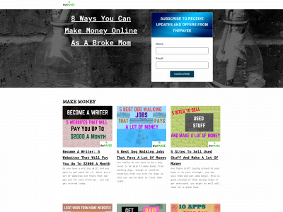www.thepayee.com snapshot