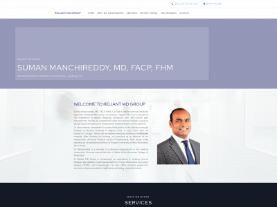 reliantmd.com snapshot