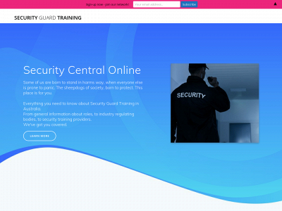 securitycentral.online snapshot