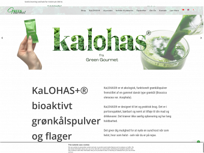 green-gourmet.com snapshot