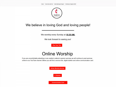 hughsonumc.com snapshot