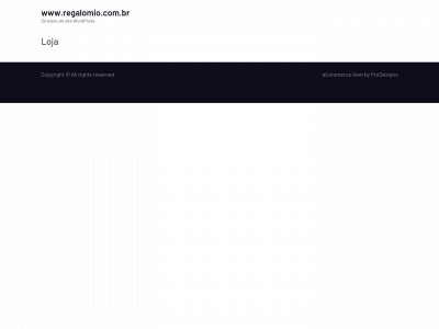 regalomio.com.br snapshot