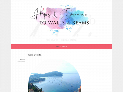 hopesanddreamstowallsandbeams.com snapshot