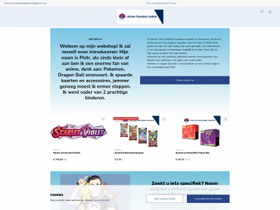 lepantradingcards.com snapshot