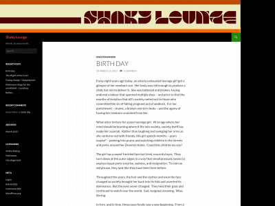 shakylounge.com snapshot