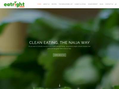 eatrightnaija.com snapshot