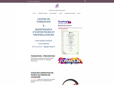 sgfpformation.fr snapshot