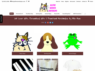 alfiemoondesigns.co.uk snapshot