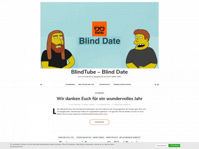 blindtube-blinddate.de snapshot